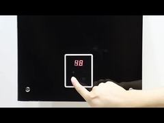 10L กลากระเหยก๊าซออก เครื่องทําความร้อนน้ํา การควบคุมจอสําหรับอาบน้ํา