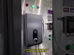 การควบคุมด้วยการสัมผัส เครื่องทําน้ําร้อนไฟฟ้าทันที 86°F~131°F 1.5-2.5 GPM