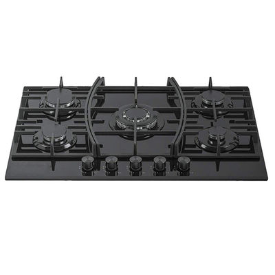 เครื่องปรุงอาหารแก๊ส กระจกกระชับ 5 เครื่องเผาแก๊สฮอบ 900 X 510mm