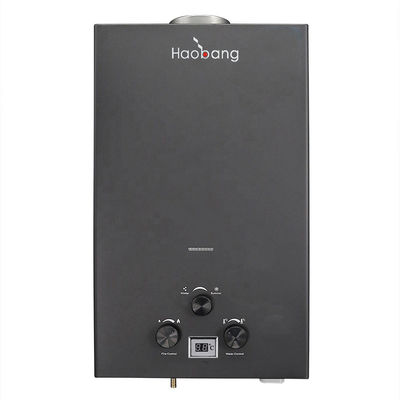 DC 3V 6L ติดผนัง เครื่องทําความร้อนน้ําแก๊สทันทีสําหรับอาบน้ํา