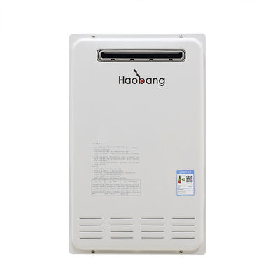32KW รถโดยสารไร้ท่อ 110-220V เครื่องทําความร้อนสีขาว ภายนอก เครื่องทําน้ําร้อนแก๊ส