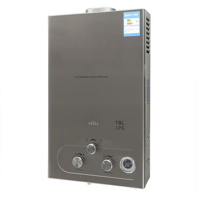 24KW ห้องน้ําน้ําอุ่นน้ําก๊าซ NG LPG Harmonica Burner Sliver