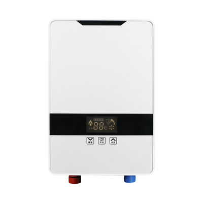 220V 6000W ABS พลาสติก Tankless เครื่องทําน้ําร้อนไฟฟ้าทันที