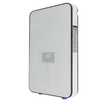 IPX4 220V 8kW เครื่องทําน้ําร้อนไฟฟ้าทันที การควบคุมจอสัมผัส