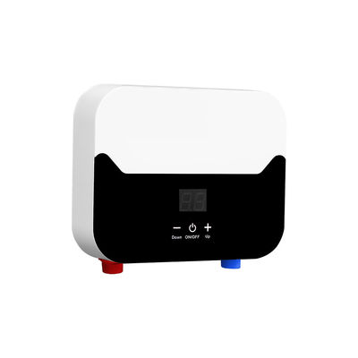 เครื่องทําความร้อนอัลลูมิเนียมเหลือง 5500W เครื่องทําความร้อนน้ําไฟฟ้าทันที