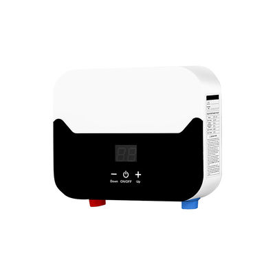 5.5kW ประสิทธิภาพการทําความร้อน 92% โรงแรม ใช้ในบ้าน เครื่องทําน้ําร้อนไฟฟ้าทันที
