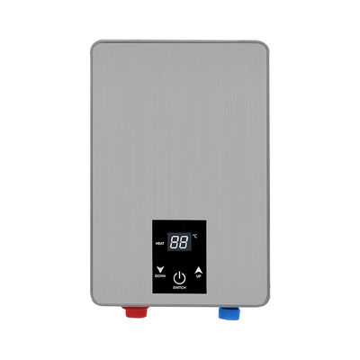 5เครื่องทําความร้อนอัลลูมิเนียมเหล็กเหล็ก 0.5KW เครื่องทําความร้อนน้ําทันที สําหรับห้องน้ํา / ห้องครัว / โรงแรม