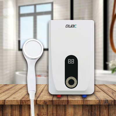 เครื่องทําความร้อนน้ําไม่มีถัง 6KW พร้อมการควบคุมด้วยการสัมผัส และแผ่นทําความร้อนแบบหล่อหล่อหล่อหล่อจากอลูมิเนียม