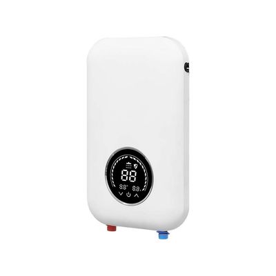 เครื่องทําน้ําร้อนไฟฟ้า 8KW ไม่มีถัง พร้อม ELCB การป้องกันการรั่ว