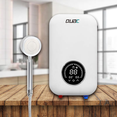 เครื่องทําน้ําอุ่นไม่มีถัง 8KW ด้วยการออกแบบที่หรูหรา