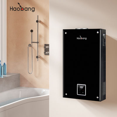 เครื่องทําน้ําอุ่นแก๊ส LPG ที่สามารถปรับแต่งได้ พร้อมเครื่องออกควันติดผนัง