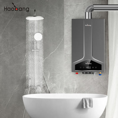 โลเตชั่นไฟฟ้า 110V-220V เครื่องทําน้ําอุ่นแก๊สปะสมกับช่องเข้าล่างและช่องเข้าบน