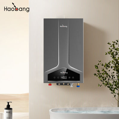เครื่องทําความร้อนน้ําระบายน้ําที่มีความสมดุล พร้อมเครื่องแลกเปลี่ยนความร้อนทองแดงที่ไม่มีออกซิเจน ส่งถึงประตู ความดันไฟฟ้า 110V-220V